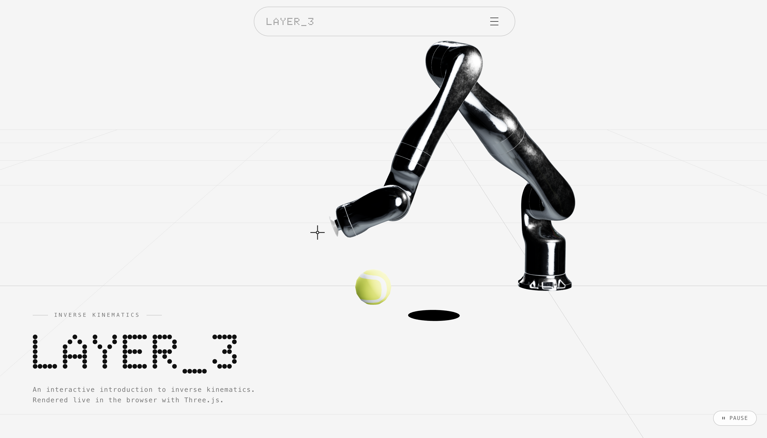 Layer_3 — Inverse Kinematics in the Web