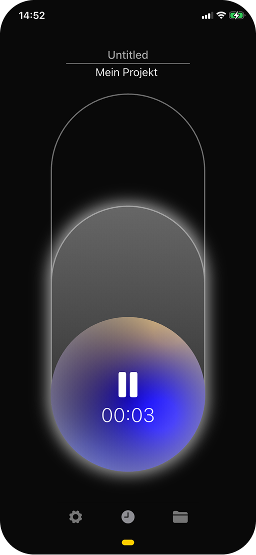 Timer Drag to Save